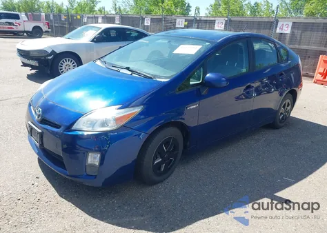 2010 Toyota Prius Ii z USA, uszkodzony, nr VIN JTDKN3DU8A0180337